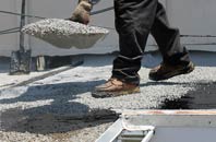 find rated Rock flat roofing replacement companies