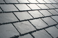 Rock slate roof